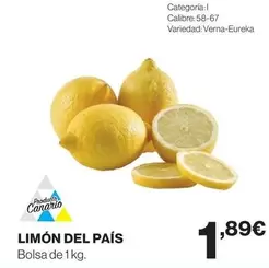 Oferta de Limon Del País por 1,89€ en Supercor