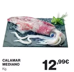 Oferta de Calamar Mediano por 12,99€ en Supercor