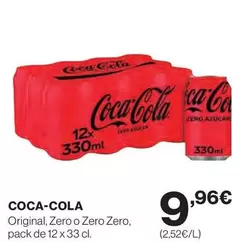 Oferta de Coca Cola - Original/ Zero O Zero Zero por 9,96€ en Supercor Exprés