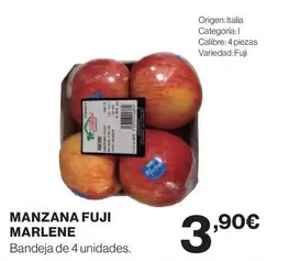 Oferta de Marlene - Manzana Fuji por 3,9€ en Supercor Exprés