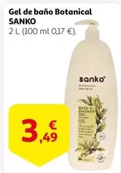 Oferta de Botanical - Gel De Bano por 3,49€ en Alcampo