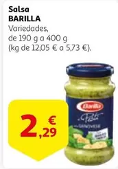 Oferta de Barilla - Salsa por 2,29€ en Alcampo