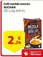 Oferta de Auchan - Café Molido Mezcla por 2,24€ en Alcampo