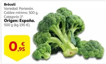 Oferta de Origen - Brócoli por 0,95€ en Alcampo