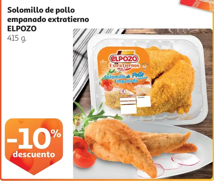 Oferta de Elpozo - Solomillo De Pollo Empanado Extratierno en Alcampo