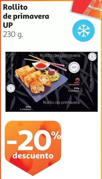 Oferta de Rollito De Primavera en Alcampo