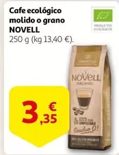 Oferta de Novell - Cafe Ecologico Molido O Grano por 3,35€ en Alcampo