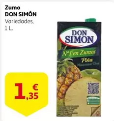 Oferta de Don Simón - Zumo por 1,35€ en Alcampo