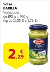 Oferta de Barilla - Salsa por 2,29€ en Alcampo