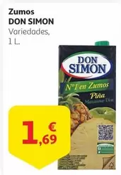 Oferta de Don Simón - Zumos por 1,69€ en Alcampo