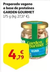 Oferta de Garden - Garden Gourmet Preparado Vegano A Base De Proteinas por 4,79€ en Alcampo