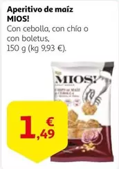 Oferta de Mios! - Aperitivo De Maíz por 1,49€ en Alcampo