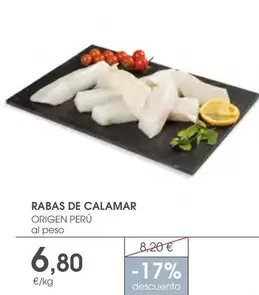 Oferta de Origen - Rabas De Calamar por 6,8€ en Supermercados Plaza