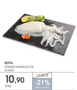 Oferta de Origen - Sepia por 10,9€ en Supermercados Plaza