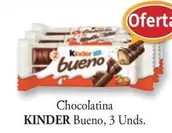 Oferta de Kinder - Chocolatina Bueno en Cash Barea