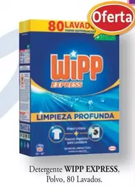 Oferta de WiPP Express - Detergente Polvo en Cash Barea