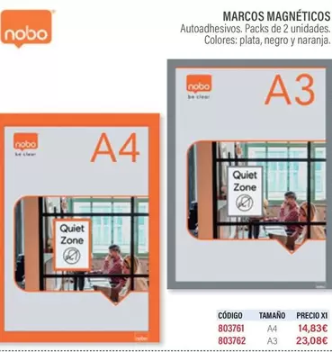Oferta de Marcos Magneticos por 14,83€ en Carlin