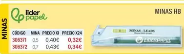 Oferta de Liderpapel - Minas en Carlin