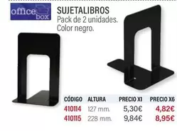 Oferta de Sujetalibros por 4,82€ en Carlin