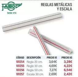 Oferta de Codigo Descripton en Carlin