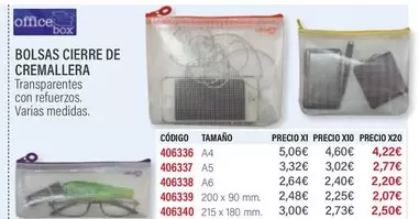 Oferta de Bolsa Cierre De Cremallera en Carlin