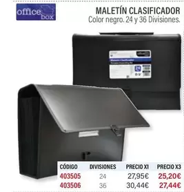 Oferta de Maletín Clasificador por 27,95€ en Carlin