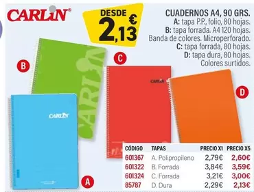 Oferta de B en Carlin