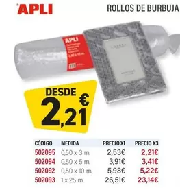 Oferta de Apli - Codico por 2,21€ en Carlin