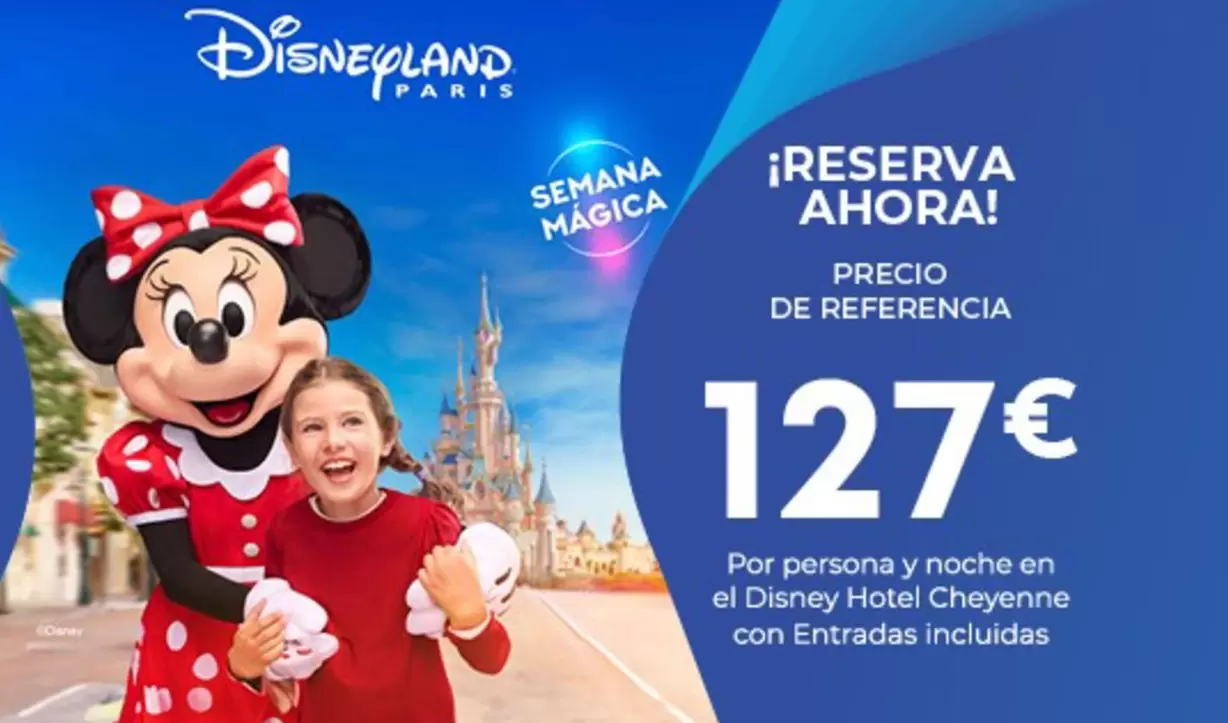 Oferta de Disney - Semana Magica en Carrefour Viajes