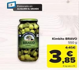 Oferta de Bravo - Kimbito por 3,85€ en Carrefour