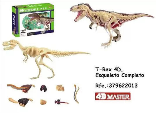 Oferta de T-Rex 4D, Esqueleto Completo en Jugueterías Lifer