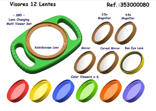 Oferta de Visores 12 Lentes en Jugueterías Lifer