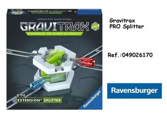 Oferta de Ravensburger - Gravitrax Pro Splitter en Jugueterías Lifer