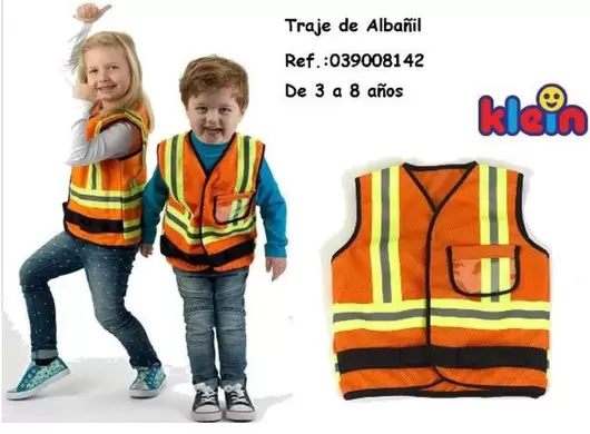 Oferta de Traje de Albañil en Jugueterías Lifer