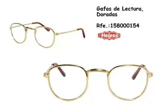 Oferta de Gafas De Lectura, Doradas en Jugueterías Lifer