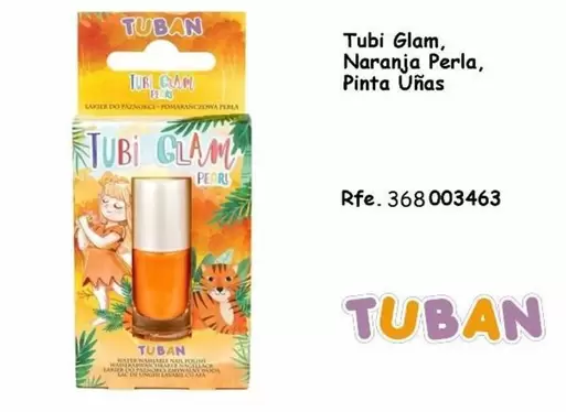 Oferta de Glam - Tubi Glam, Naranja Perla, Pinta Uñas en Jugueterías Lifer