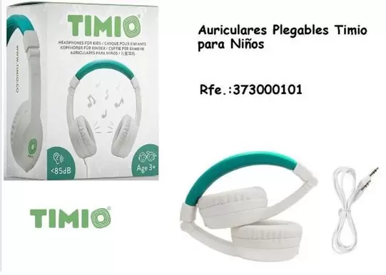 Oferta de Kids - Auriculares Plegables Timio Para Ninos en Jugueterías Lifer