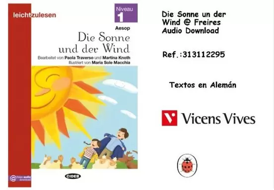 Oferta de Sole - Die Sonne Un Der Wind Freires Audio Download en Jugueterías Lifer