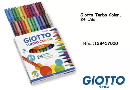 Oferta de Giotto - Turbo Color, 24 Uds. en Jugueterías Lifer