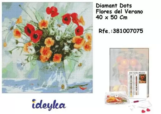 Oferta de Flores - Diamant Dots  Del Verano en Jugueterías Lifer