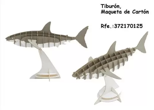 Oferta de Tiburón, Maqueta De Cartón en Jugueterías Lifer