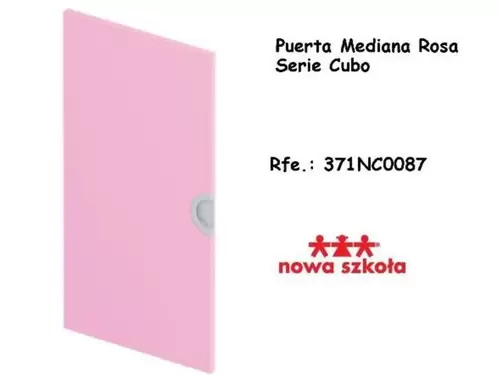 Oferta de Puerta Mediana Rosa Serie Cubo en Jugueterías Lifer