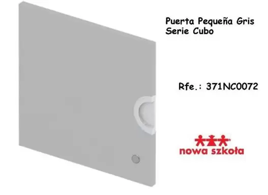 Oferta de Puerta Pequeña Gris Serie Cubo en Jugueterías Lifer