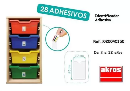 Oferta de Identificador Adhesivo en Jugueterías Lifer