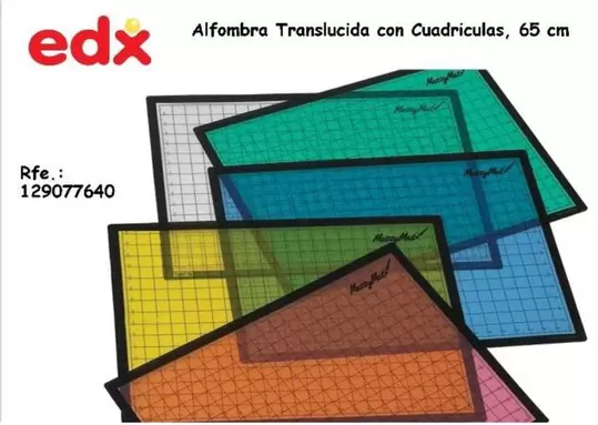 Oferta de Alfombra Translucida con Cuadriculas en Jugueterías Lifer