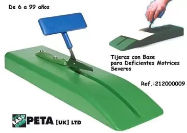 Oferta de Grip - Tijeras Con Base Para Deficientes Services en Jugueterías Lifer
