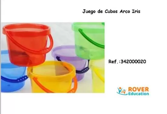 Oferta de Arco Iris - Juego De Cubos en Jugueterías Lifer