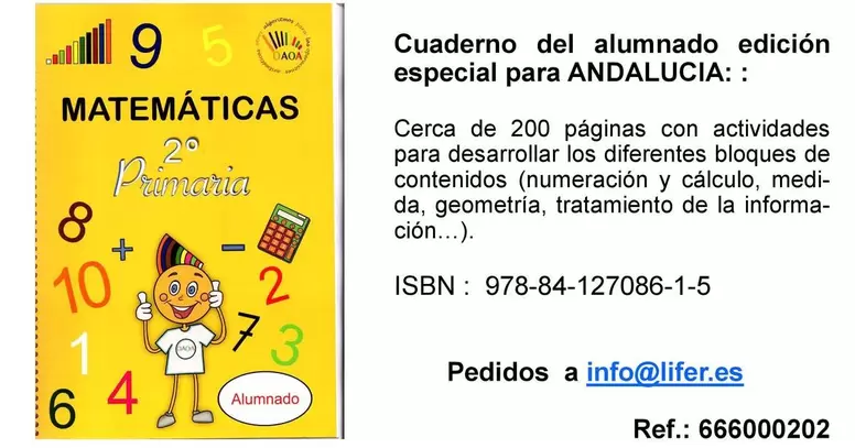 Oferta de Cuaderno del alumnado edicional para andallucia en Jugueterías Lifer
