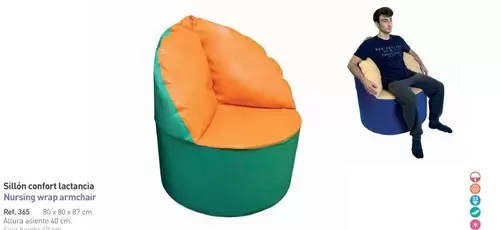 Oferta de Confort - Sillón  Botanical Nursingly Org Y Armarhar en Jugueterías Lifer