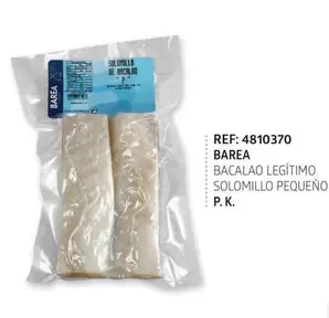 Oferta de Barea - Bacalao Legitimo Solomillo Pequeno en Cash Barea